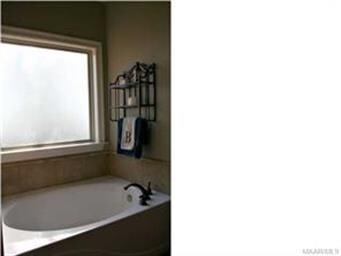 Master bathroom is a 