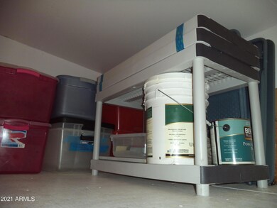 Shelving and Storage Boxes -Shed Attic