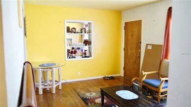 Living room facing front door.