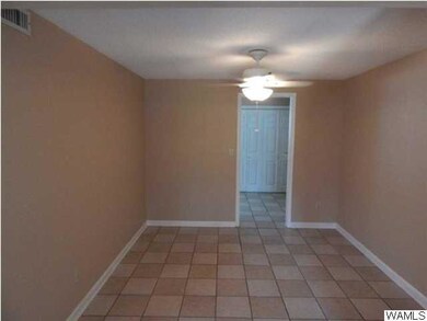 Spacious dining room