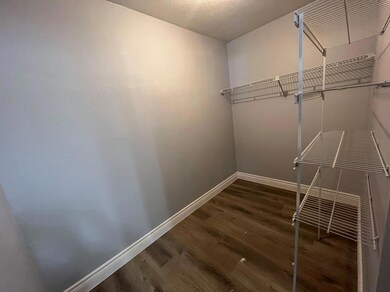 Spacious closet with wood finished floors