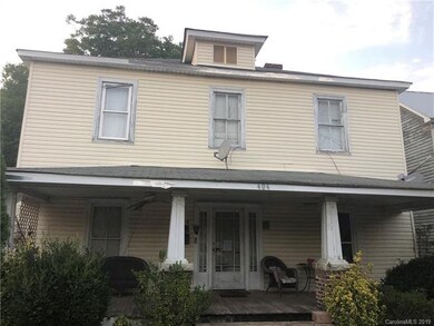 Close up of the front