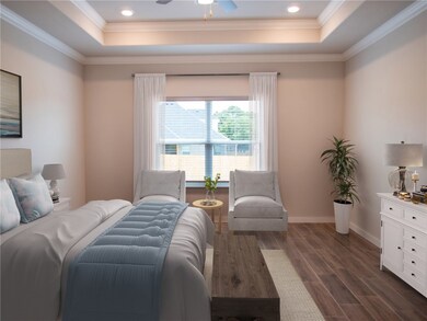 Stock photo, home will look similar.