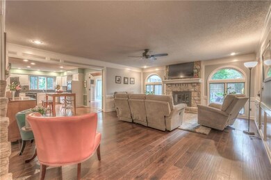 Huge Living Room leading to kitchen