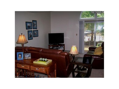 Nice size living room with slider to the patio