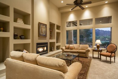 Fantastic Family Room Opens to Kitchen