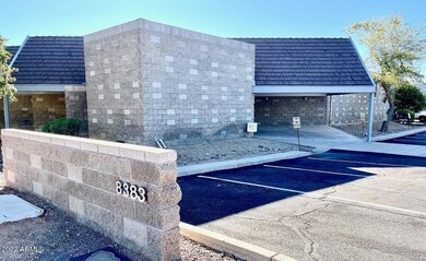 8383 front of bldg buildout