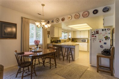 dining room and kitchen