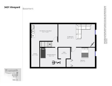 3431 Vineyard Basement