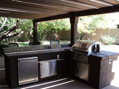 Built-in BBQ