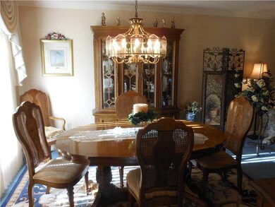 Dining Room. ELEGANT DINING Room, Enhanced by larg