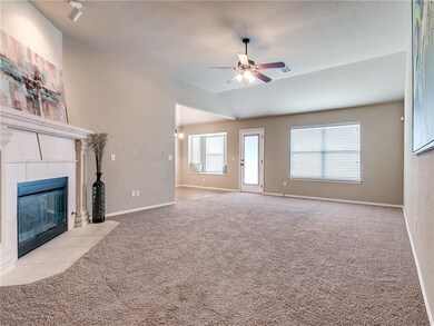 This living area is very spacious, complete with g