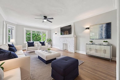 Photo is from a similar unit in the building.