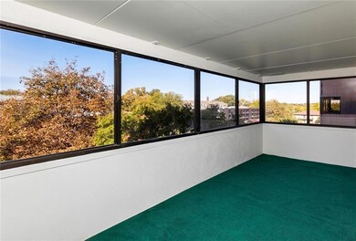 Enclosed three season balcony