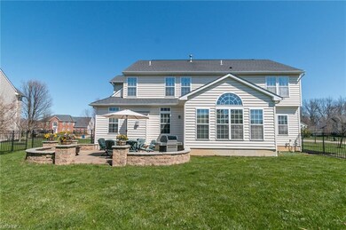 The home sits on almost a half an acre of land, al