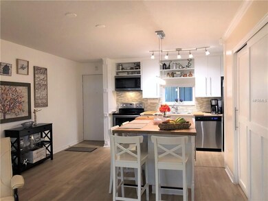 Eating Island with Additional Storage Space