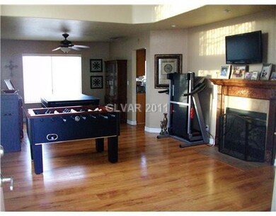 Living Room. has gas fireplace w/ mantle