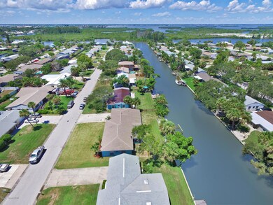Blakey house canal to Banana River