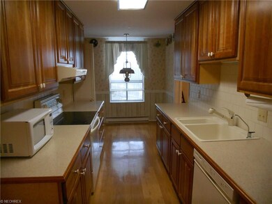 Updated kitchen - cherry cabinets with deep drawer