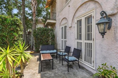 private patio