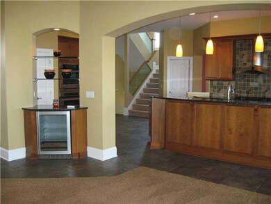 Kitchen. Looking from great room to ktchen. True o