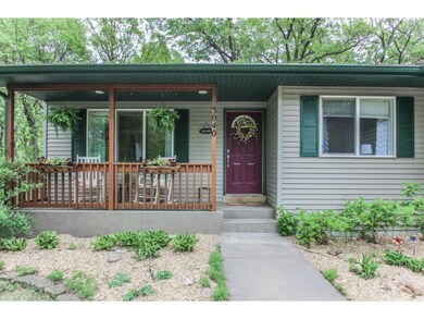 Exterior features low-maintenance vinyl siding, a 