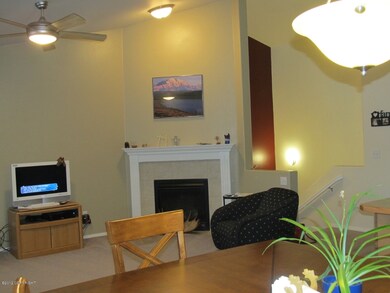 dining area to living room