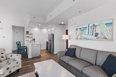 Living area - kitchen