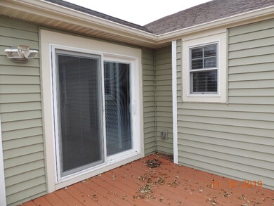 Door to sunroom