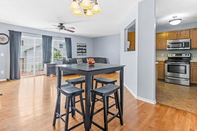 Dining to living room