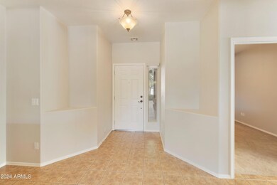 Front entryway into the home