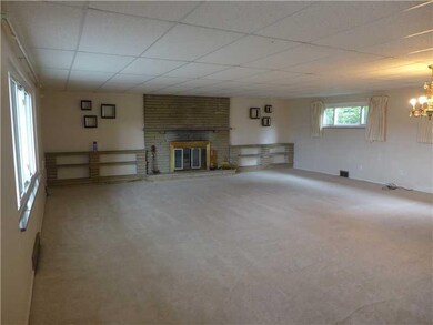 Living Room. Large living/room dining room combina