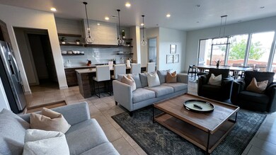 Living Room and Dining Area