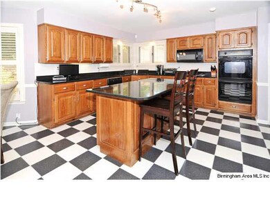 Granite countertops and three pantry areas in this