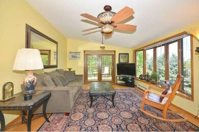 Main Floor Family Room with beautiful hardwood flo