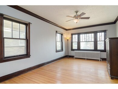 Living room faces NE and is large enough for a big