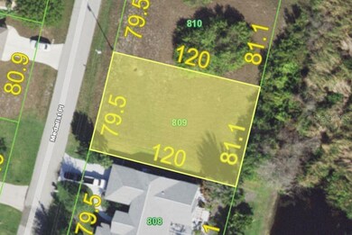 80 x 120' lot.