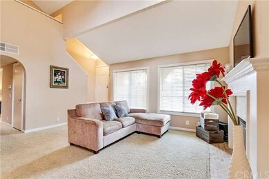 Spacious living room.