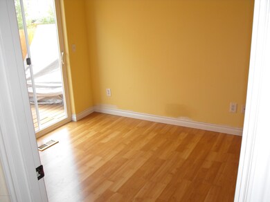 bdrm with sliding glass