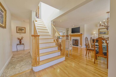 Front Hall Stairwell, Skylight Above!