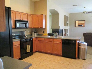 Kitchen looking to family room