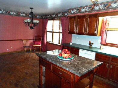 Kitchen view of informal dining space
