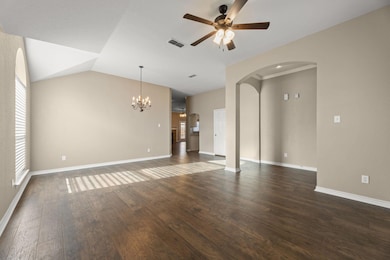 Unfurnished living room with plenty of natural lig