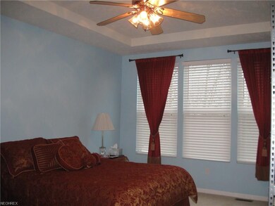 16 x 12 Master Suite with tray ceiling and private, full bath.