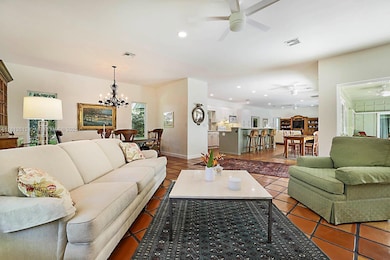 Open concept flow Living and Dining room combo extra large rooms bright and cheery