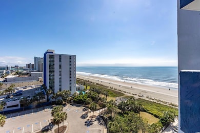 Water view with a view of the beach