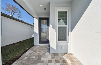 Front Entryway w/Glass Door Insert at Front Door