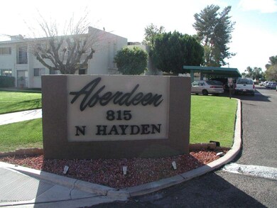 815 N HAYDEN  ABERDEEN SIGN