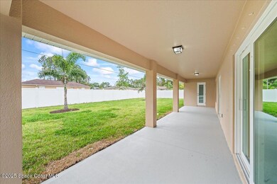 Huge covered porch