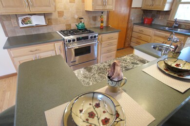 Staged island